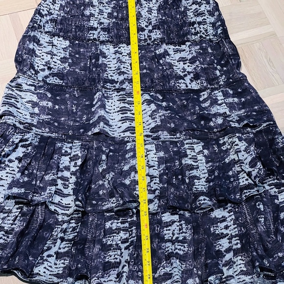 Isabel Marant Pour H&M - Beautiful layered skirt, 100% Silk, Size 8 - Picture 4 of 7